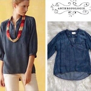 Anthropologie Elevenses Top